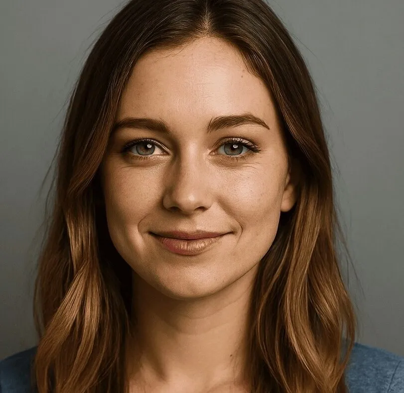 Portrait after watermark removal