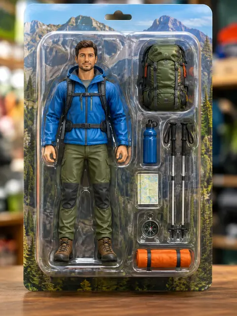 Action Figure example: Turn yourself into a boxed toy.