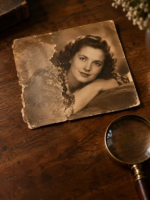 Photo Restoration example: Repair and colorize old photos.